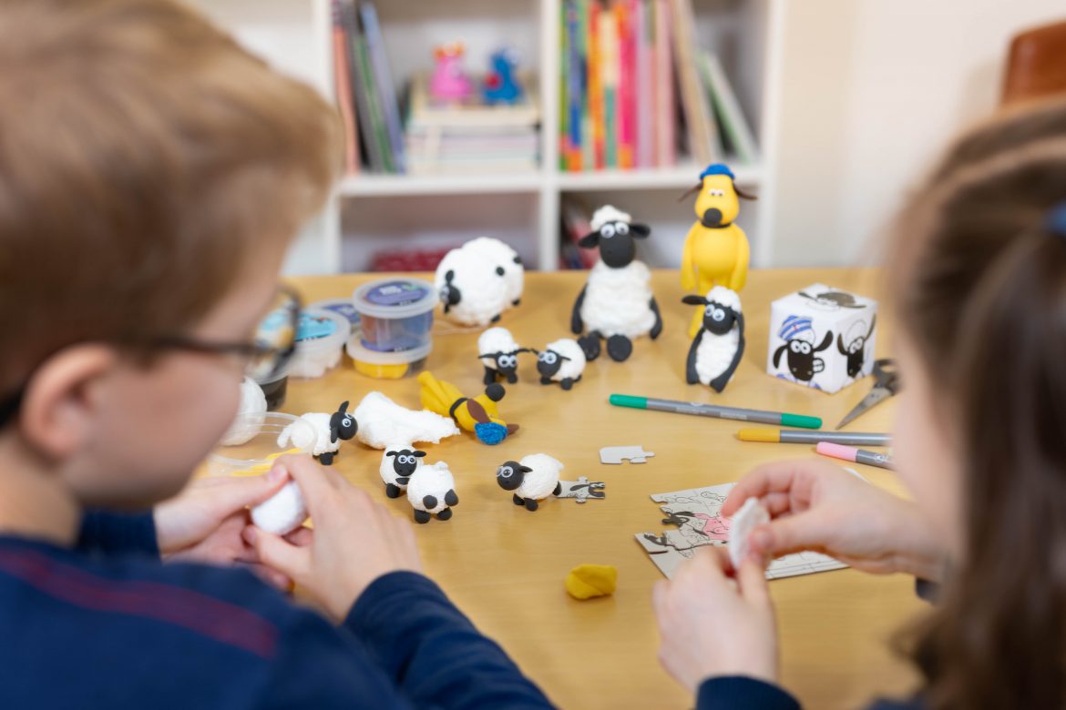 Creatief met Shaun het Schaap is leuk