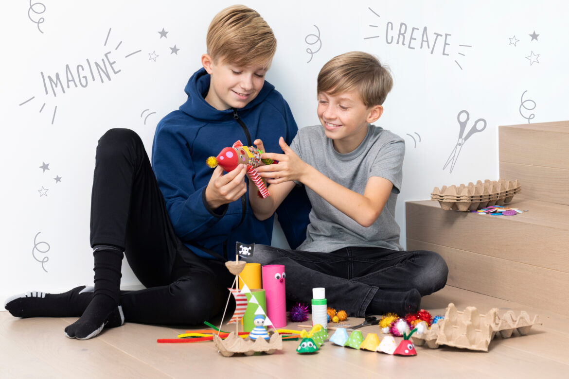 Maak van hergebruik een spel: leuke activiteiten voor kinderen