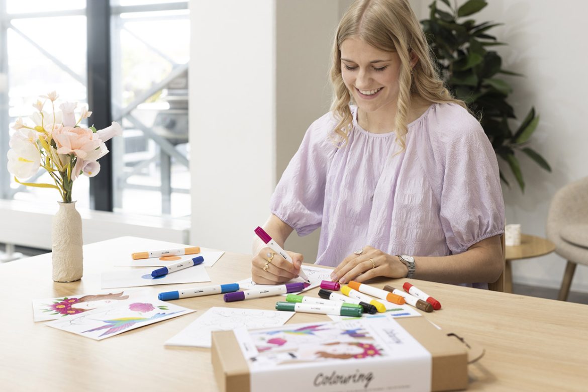 Leer tekenen met alcoholmarkers