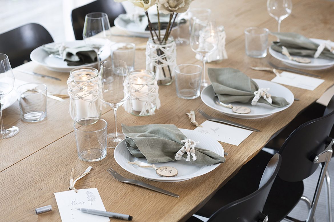 8 creatieve ideeën voor mooie tafeldecoraties